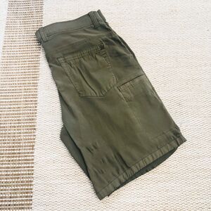 Weatherproof Vintage Mens Lightweight Shorts Olive Green Size 34 Stretch